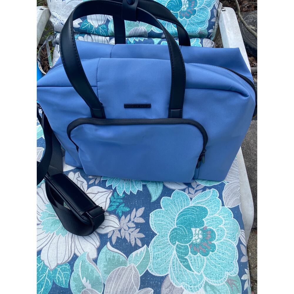 Boarding Pass The Expedition High Density Sport Nylon Weekender- Blue Denim NWOT